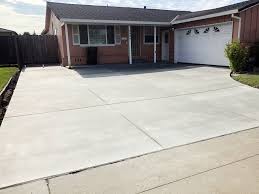 Brushed Concrete Patio